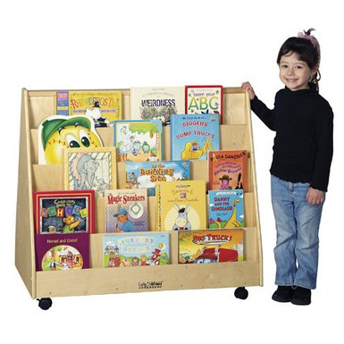 ELR-0335 Double-Sided Mobile Book Display