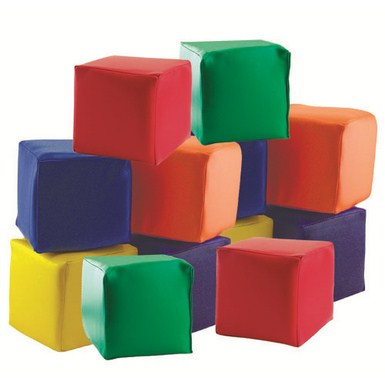 ELR-033 SoftZone Patchwork Toddler Blocks