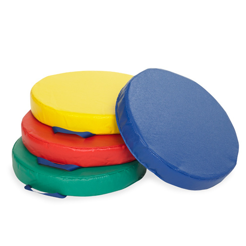 4 Piece Round Carry Me Cushion circles