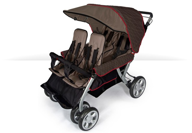 4 seat stroller used