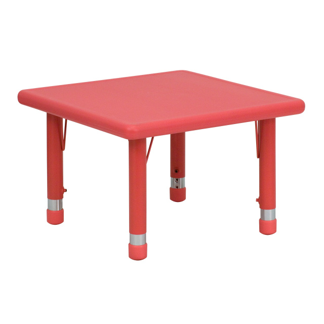 FF Activity Resin Table 24" - Red