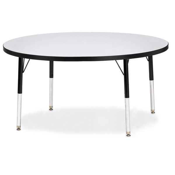 Daycare Table And Preschool Tables At, Round Preschool Table