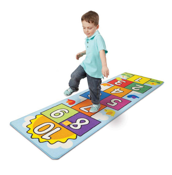 MD-9402 Hop & Count Hopscotch Rug