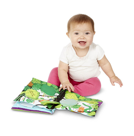 MD-9208 Soft Activity Book - The Wonderful World of Peekaboo!