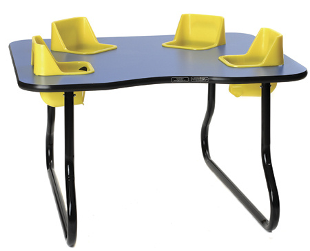 daycare high chair table