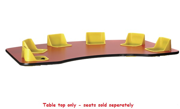 6 Seat Toddler Table - Replacement Top