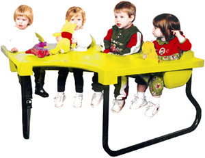 4 seat junior toddler table
