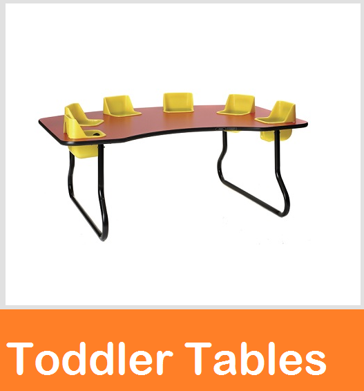 Toddler tables, 2, 4, 6 or 8 seat toddler table, play and feed tables, feeding tables for twins quads triplets, tables with seats for babies