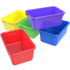 Plastic Cubby Bins Assorted - 5 Pack 