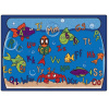 CK-8900 Alphabet Aquarium Carpet - 5'10" x 8'4"