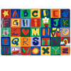 CK-3800 Toddler Alphabet Blocks Carpet - 6'x9'