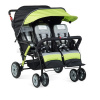 4141299 Sport Splash Quad Stroller 4 Seat - LIME