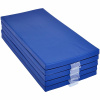 Basic 2" Memory Foam Rest Nap Mats Blue - 5 Pack