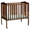 Delta Children Portable Mini Crib - Dark Cherry