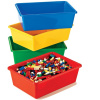 A-XL560 Large Storage Bins - Set of 4 - Primary Colors