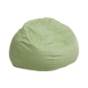 FF Kids Bean Bag Chair Small - Green Dot