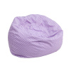 FF Kids Bean Bag Chair Small - Purple Dot