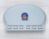KB208-01 Koala Oval Baby Changing Station - Gray