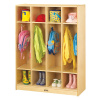 0268JC 4 Section Coat Locker