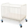 CS-882 LA Baby Deluxe Holiday Compact Folding Metal Crib