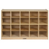 ELR-0426 Birch 20 Cubby Tray Cabinet