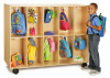 3946JC Mobile Backpack 2 Sided 20 Cubbie Locker